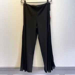 SANDRO NWT flare pants, dress pants black sz 10 (1016)